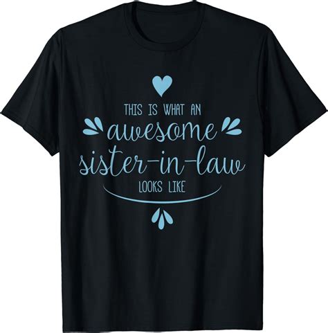 sister in law shirts|More.